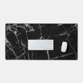 zwarte marmer bureaumat (Keyboard & Muis)