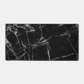 zwarte marmer bureaumat (Voorkant)
