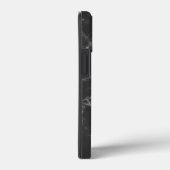 Zwarte marmer Case-Mate iPhone case (Achterkant / Rechts)