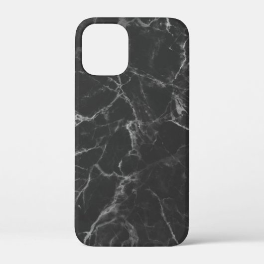 Zwarte marmer Case-Mate iPhone case (Achterkant)