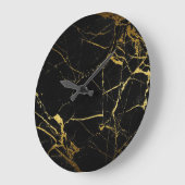 Zwarte marmer grote klok (Hoek)