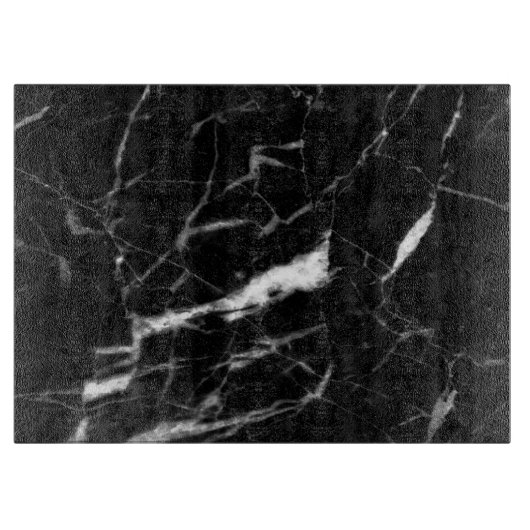 Zwarte marmer snijplank (Voorkant)