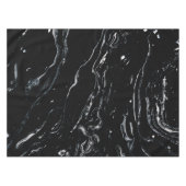 Zwarte marmer tafelkleed (Voorkant (Horizontaal))