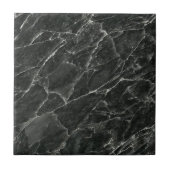 Zwarte marmer tegeltje (Voorkant)