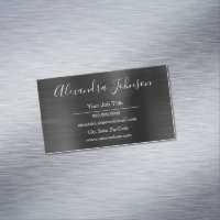 Zwarte Metallic Folie Modern en Elegant