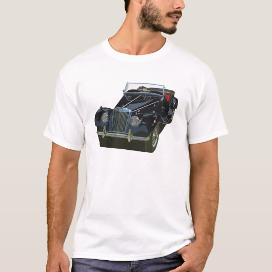 Zwarte MG TF 1500 T-shirt (Voorkant)