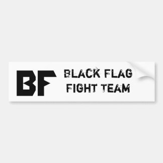 ZWARTE MMA-PRODUCTEN VOOR VLAGGENDE MMA BUMPERSTICKER