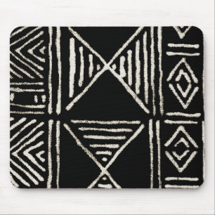 Zwarte modderdoek Muismat