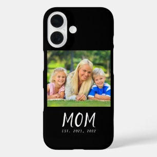 Zwarte Moeder Gevestigde Script Foto Case-Mate iPhone 16 Hoesje
