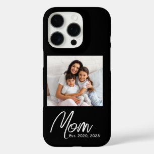 Zwarte Moeder Gevestigde Script Foto Case-Mate iPhone 16 Pro Hoesje