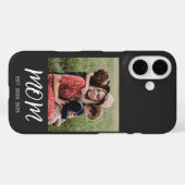 Zwarte Moeder Vastgestelde Script Foto Case-Mate iPhone Case (Achterkant (horizontaal))