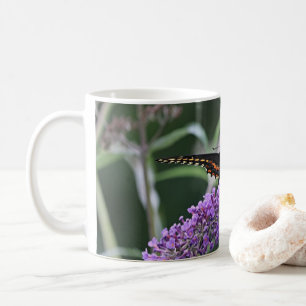 Zwarte moerasvlinder koffiemok