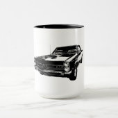 Zwarte mok van 1965 GTO-koffie (Midden)