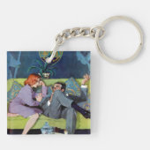 Zwarte Monte's laatste RAID Sleutelhanger (Achterkant)