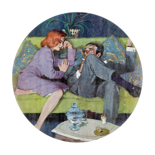 Zwarte Monte's laatste RAID Snijplank (Voorkant)