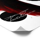 Zwarte moons poster (Hoek)