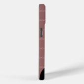 zwarte muzieknoot op maat Case-Mate iPhone case (Achterkant / Rechts)