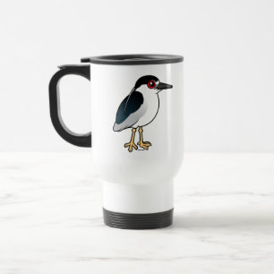 Zwarte Night Heron Reisbeker