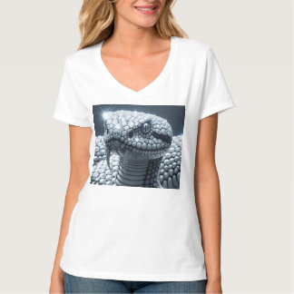 Zwarte Obsidiaan en Diamanten Viper T-shirt