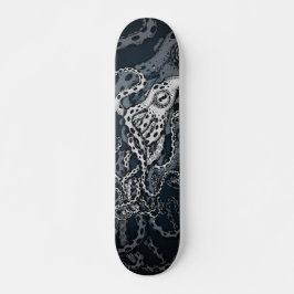 Zwarte octopus skateboard