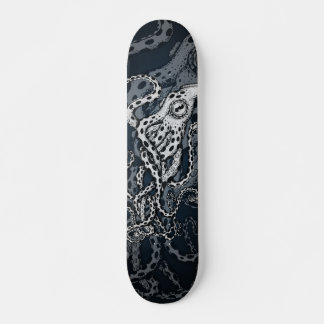 Zwarte octopus skateboard