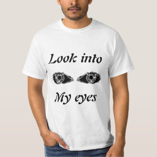 Zwarte ogen t-shirt