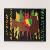 Zwarte Onafhankelijkheid Juneteenth Legpuzzel (Horizontaal)