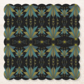 Zwarte Onderzetters met fairy sterren (Voorkant)