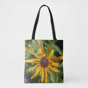 Zwarte-Oog-Susan-Bloemtas Gele Wilde Bloemen Draagtas