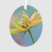 Zwarte-oogige Susan Ornament (voorkant)