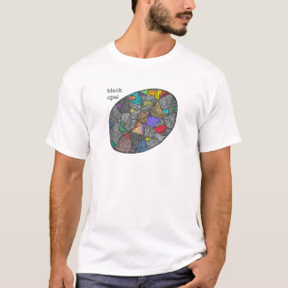 Zwarte Opal T-shirt