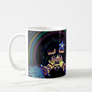 Zwarte ozon koffiemok