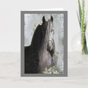 Zwarte Paard - Wenskaart Bedankkaart