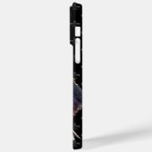 ZWARTE PAARSE GREEN GOLD MARDI GRAS PUPPY DOG Case-Mate iPhone CASE (Achterkant / Links)