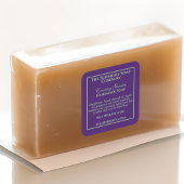  zwarte paarse groene zeep vierkante sticker