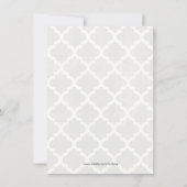 Zwarte & Paarse Lingerie Bruids Douche Uitnodiging (Achterkant)