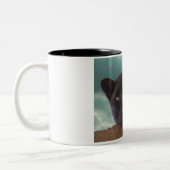 zwarte panter3 tweekleurige koffiemok (Links)
