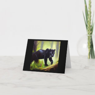 Zwarte panter (4) Wilde kat Kaart