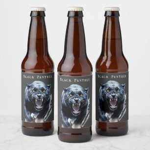 Zwarte Panter Bier Etiket