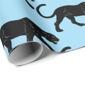 zwarte panter cadeaupapier (Rol Hoek)