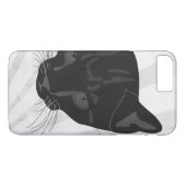 Zwarte panter Case-Mate iPhone case (Achterkant (Horizontaal))