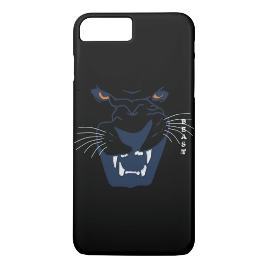 Zwarte panter Case-Mate iPhone case (Achterkant)