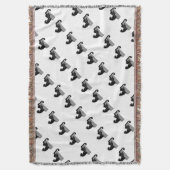 zwarte panter deken (Voorkant Verticaal)