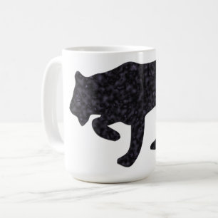 Zwarte panter koffiemok