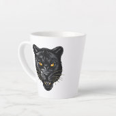 Zwarte Panter Latte Mok (Linkerhoek)