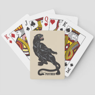 zwarte panter pokerkaarten