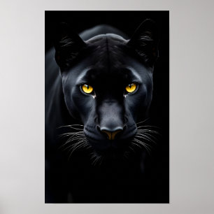 Zwarte panter poster