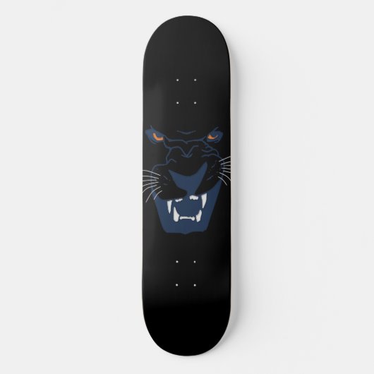 Zwarte panter skateboard (Voorkant)