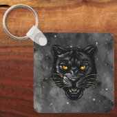 Zwarte Panter Sleutelhanger (Voorkant)