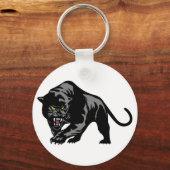 Zwarte panter sleutelhanger (Voorkant)